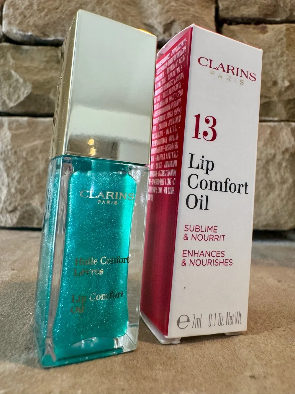 Clarins Lip Comfort Oil - 13 Mint Glam 7 mL